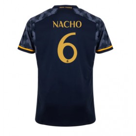 Real Madrid Nacho #6 Borta Kläder 2023-24 Kortärmad